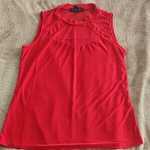 Adele & May Red Sleeveless Top